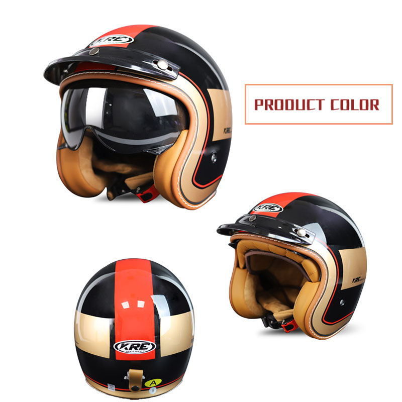 Adult Motorcycle Helmet Vintag - Motorcycle Gear In Store incelemesi ve fiyatı