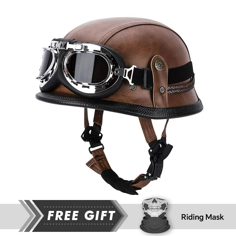 Classic Half Face Helmet Prote - Motorcycle Gear In Store incelemesi ve fiyatı