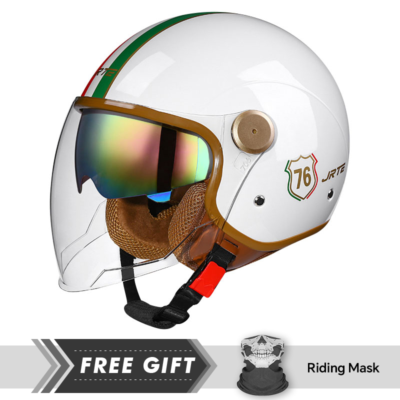Bright WhiteOpen Face Motorcyc - Motorcycle Gear In Store incelemesi ve fiyatı