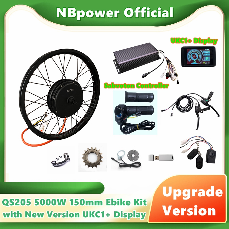 NBpower/QS205 5000W V3 150mm R - Motorcycle Gear Kit incelemesi ve fiyatı