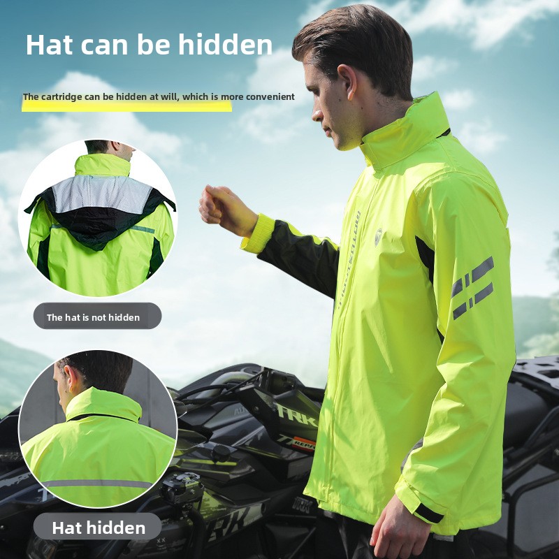 Men Motorcycle Raincoat Suit O - Motorcycle Gear Jumpsuit incelemesi ve fiyatı