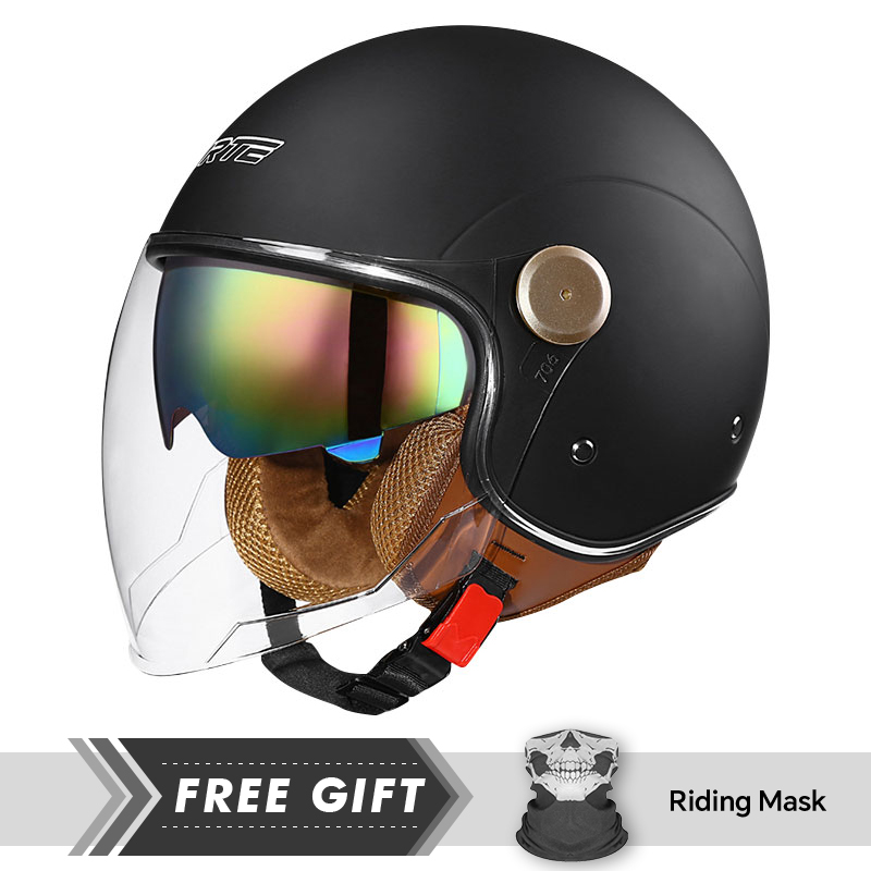 Matte Black Double Lens Open F - Motorcycle Gear In Store incelemesi ve fiyatı
