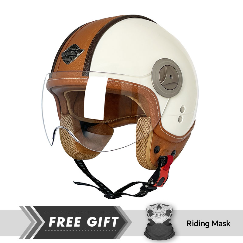 3/4 Open Face Helmet Vintage O - Motorcycle Gear In Store incelemesi ve fiyatı
