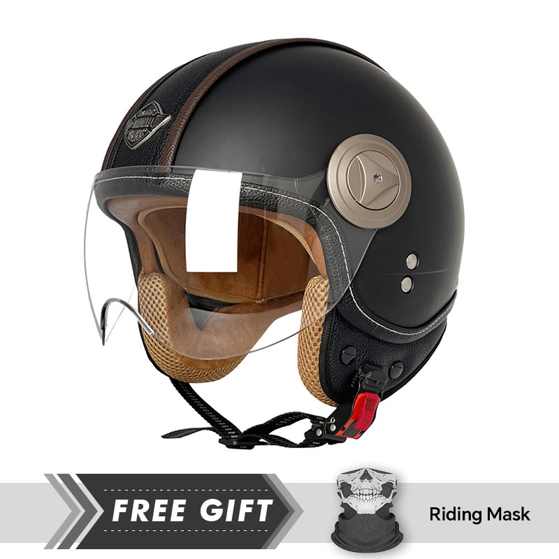 3/4 Open Face Helmet Vintage O - Motorcycle Gear In Store incelemesi ve fiyatı