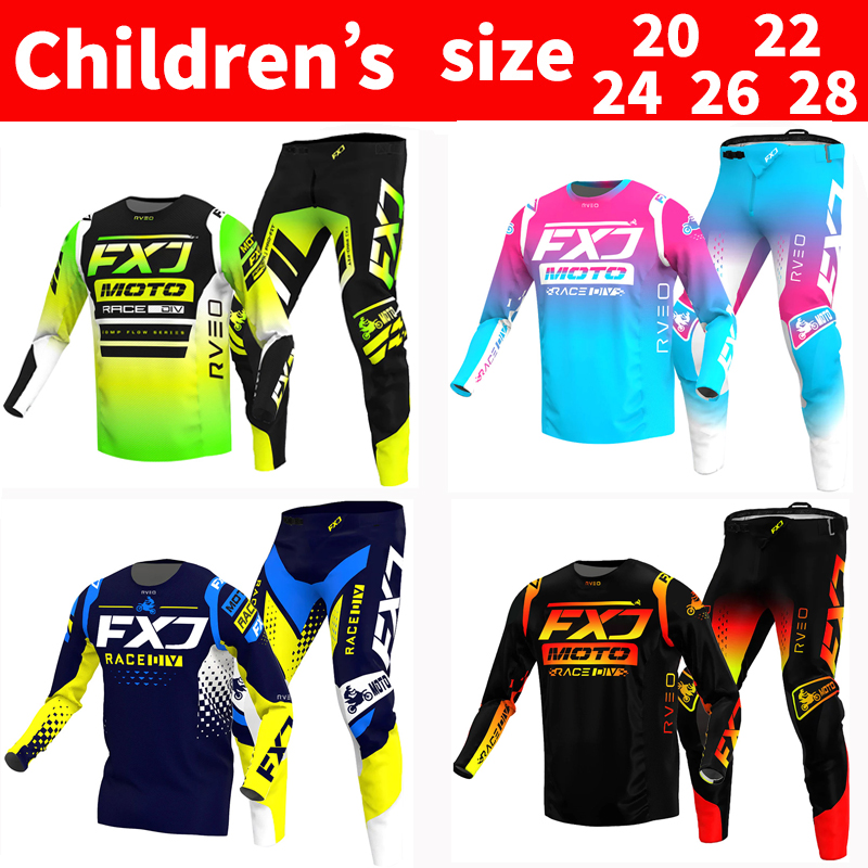 FXJ Motocross Jersey and Pants - Motorcycle Gear Youth incelemesi ve fiyatı