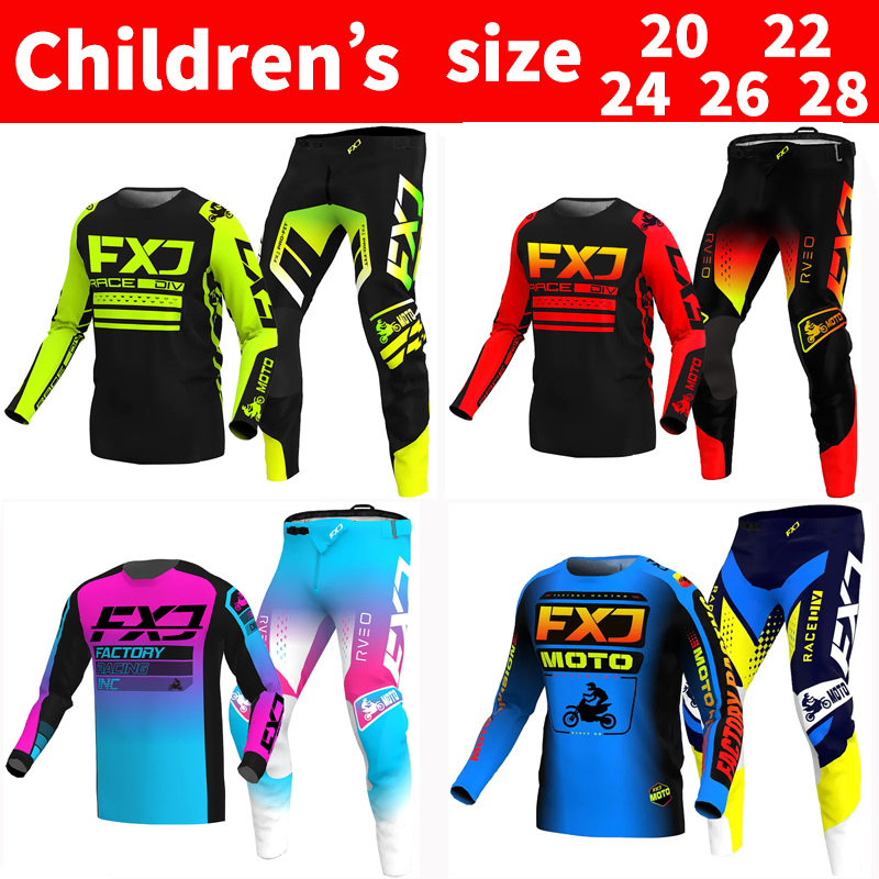 FXJ Motocross Jersey and Pants - Motorcycle Gear Youth incelemesi ve fiyatı