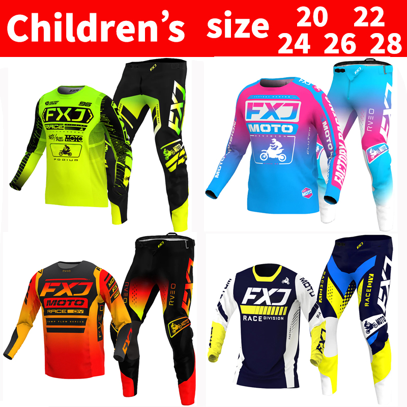 FXJ Motocross Jersey and Pants - Motorcycle Gear Youth incelemesi ve fiyatı