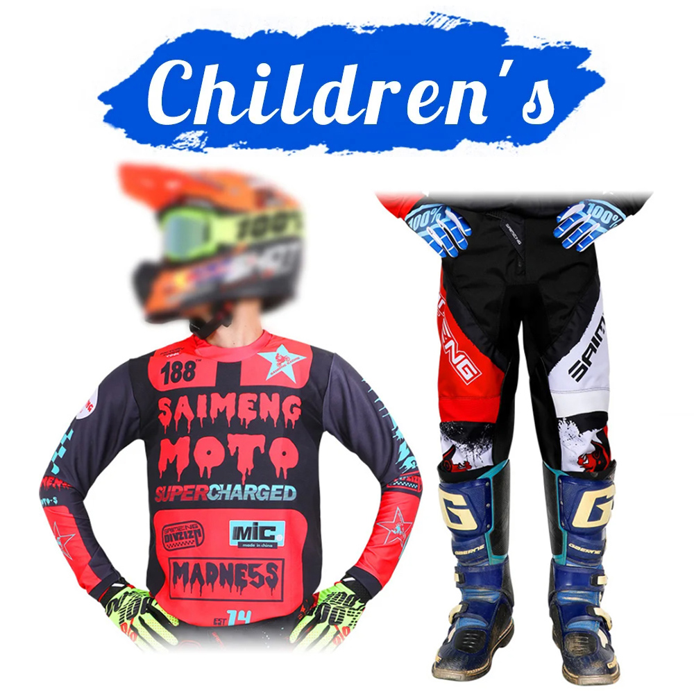 motocross gear set for kids Di - Motorcycle Gear Youth incelemesi ve fiyatı