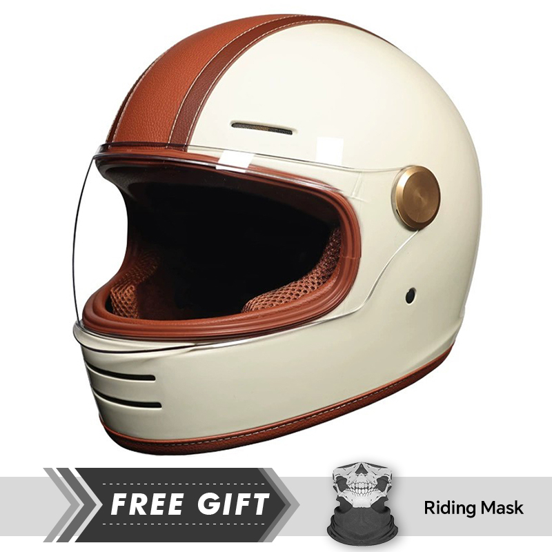 Men Women Leather Full Face Mo - Motorcycle Gear In Store incelemesi ve fiyatı